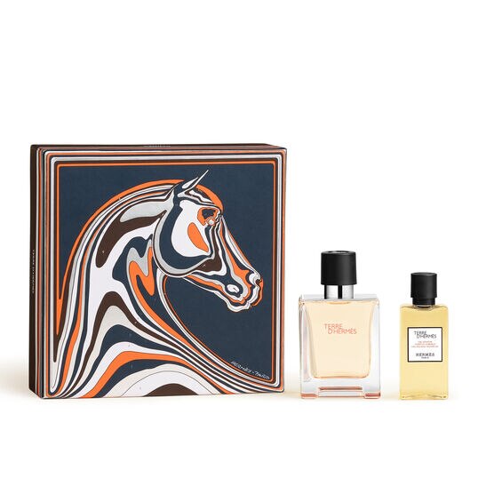 Kit Coffret Herm&egrave;s terre d'herm&egrave;s masculino intense eau de parfum